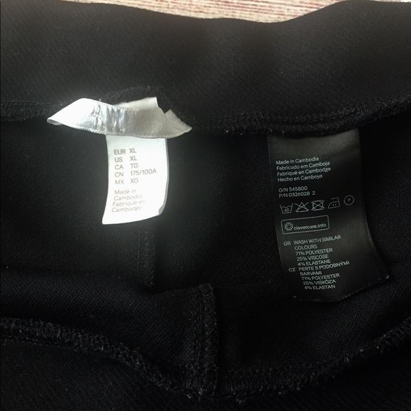 H&M Black flared pants - Picture 3 of 4